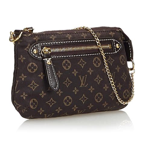 lv leather pouch|Lv pochette monogram.